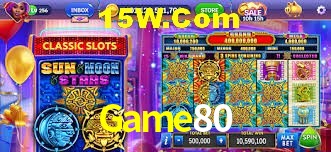 Welcome Bonus Game80